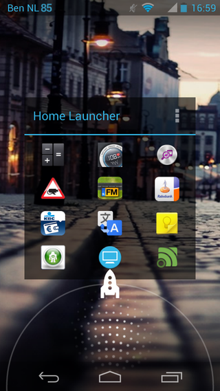 Illustration for article titled Just Another Minimalistic Android Home Screen